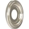 Ekena Millwork Traditional PVC Medallion (Canopies up to 5 1/2"), 10"OD x 3 1/2"ID x 1 1/8"P, Bright Coat Chrome CMP10TRBCR - alternate 3